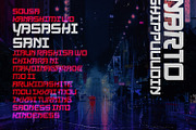 Cas Kirigami Oriental Typeface, a Sans Serif Font by Casloop Studio (Thumbnail 11 of 15)