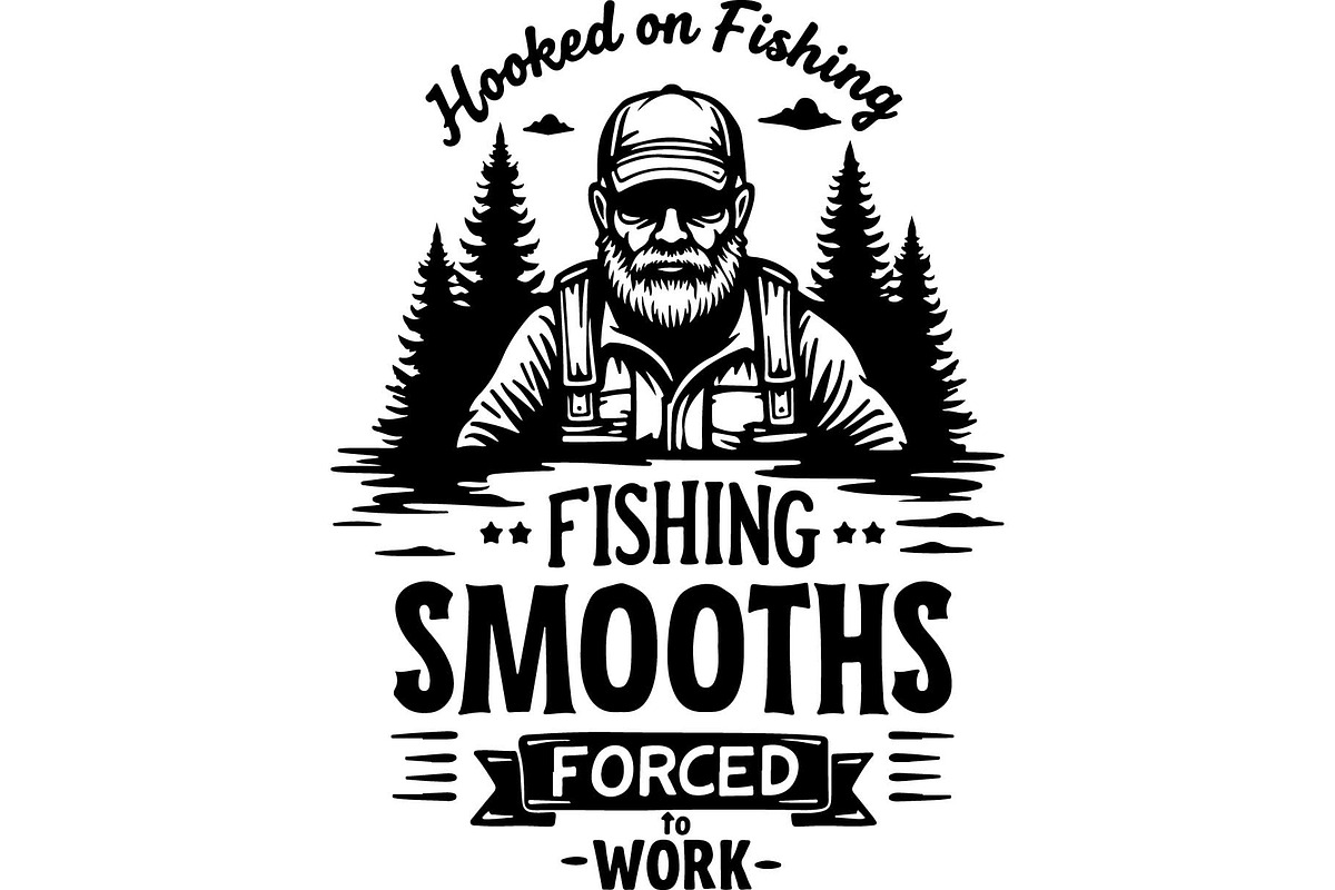 Funny Fishing T-Shirt Bundle, an Object Graphic by Designer_Momina (Photo 5 of 11)