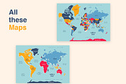 World Vector Map, a Graphic by GraphicCo (Thumbnail 10 of 10)