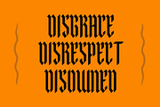 Malegroth - Tall Blackletter Fonts, a Blackletter Font by Patria Ari (P4tcreativa) (Thumbnail 2 of 10)