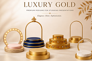 3D Product Podiums & Display Stages, an Object Graphic by MarisoArt (Thumbnail 5 of 16)
