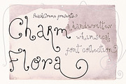 Charm Flora// Curly Font Set, a Handwritten Font by PeachCreme (Thumbnail 18 of 18)