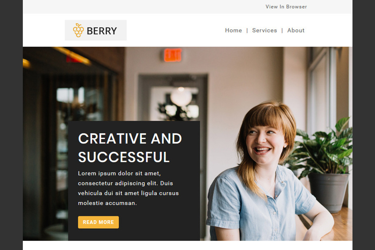 Berry - Responsive Email Template, an Email Template by FourDinos (Photo 2 of 3)