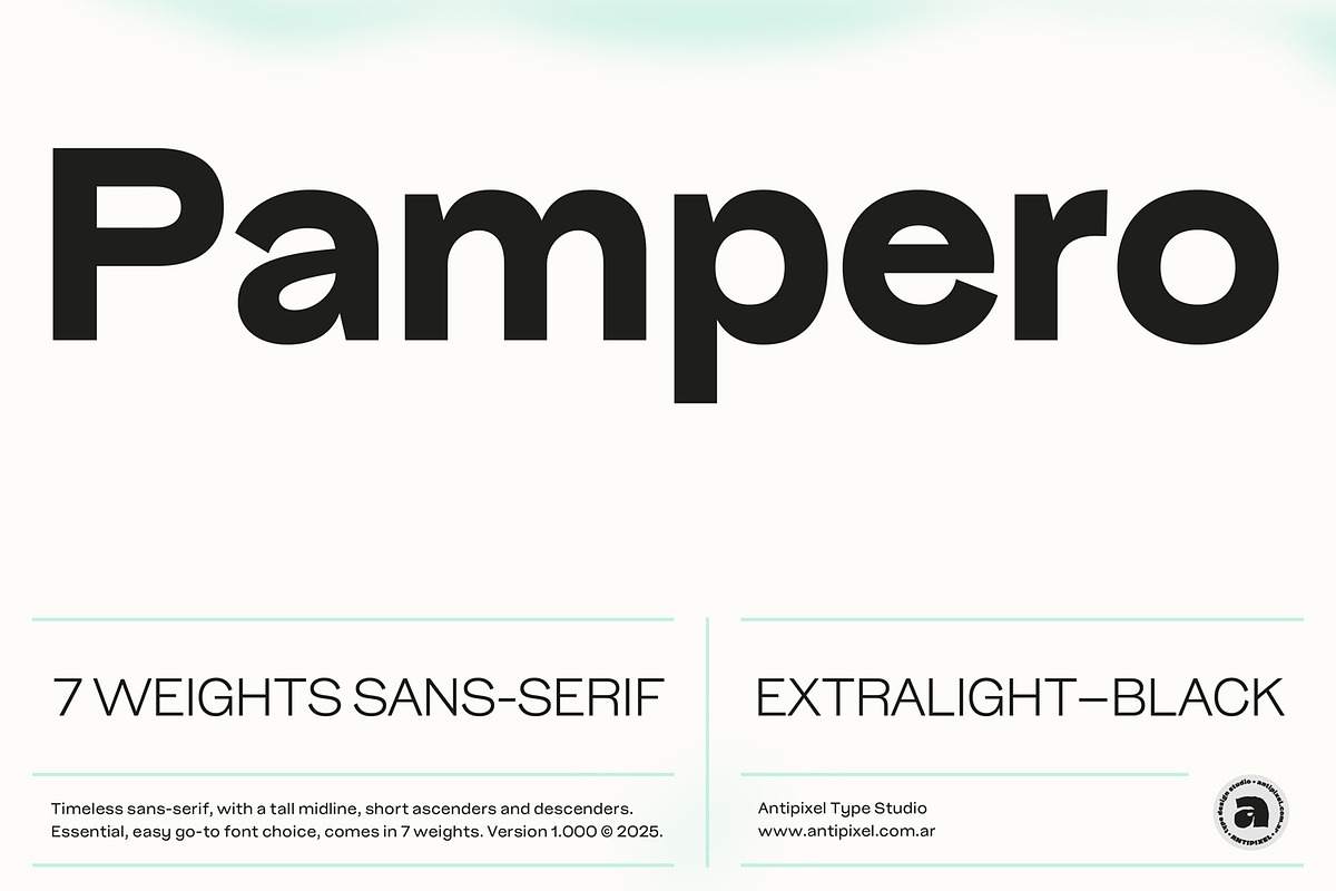 Pampero | Modern Display & Text Sans, a Sans Serif Font by Antipixel Type Studio (Photo 16 of 16)