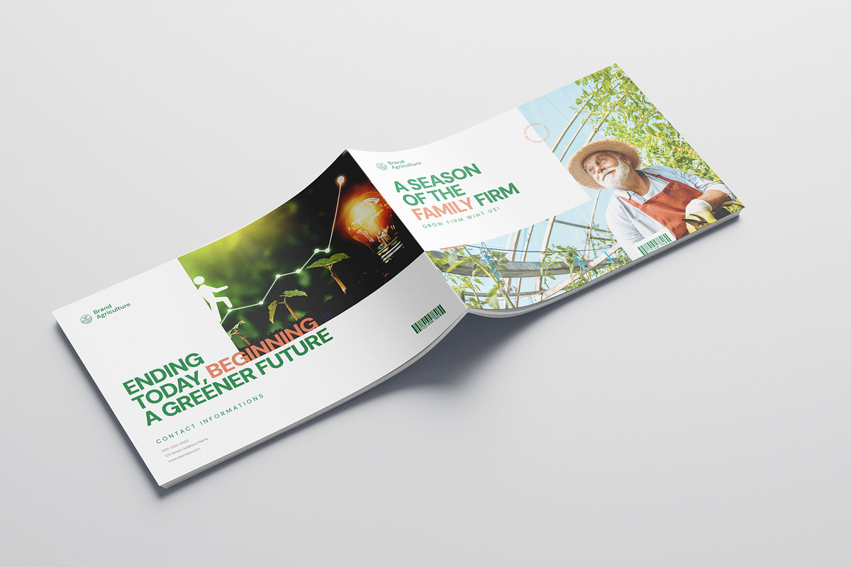 Canva Agriculture Landscape Layout, a Brochure Template by Pixelpick (Photo 7 of 9)