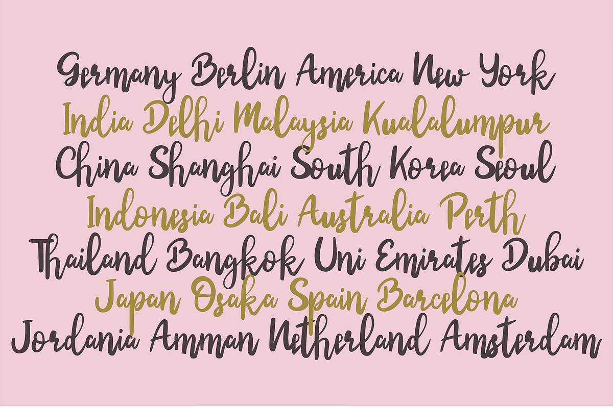 Smilicious - Signature Font, a Script Font by erlosDESIGN (Photo 5 of 10)