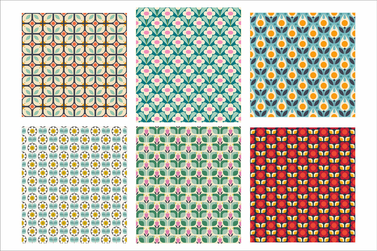 Pack of mixed colorful flower, a Pattern Graphic by Brainware Graphic (Photo 8 of 13)