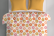 Groovy Floral Smiles Repeat Pattern, a Pattern Graphic by OwlAndFern (Thumbnail 4 of 13)