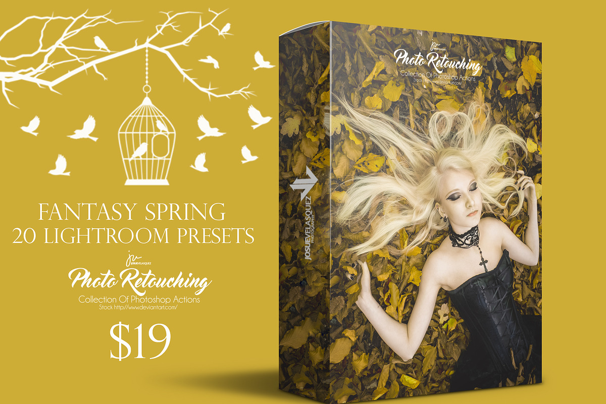 FANTASY SPRING-LIGHTROOM PRESETS, an Action Add-On by Josue Velasquez