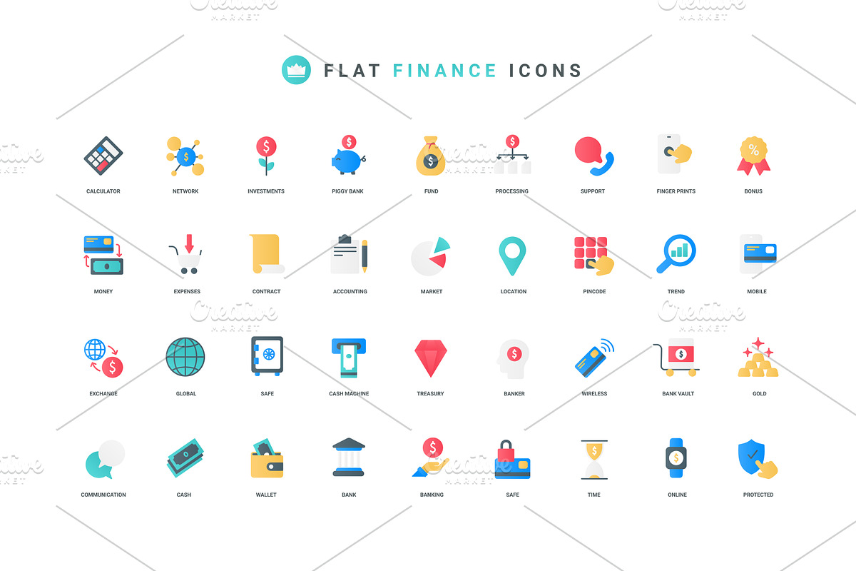 Finance and money, cash and credit, an Object Illustration by Lemberg Vector