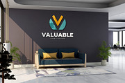 PSD Office Room Wall Logo Mockup, a Product Mockup by Ayy (Thumbnail 9 of 13)