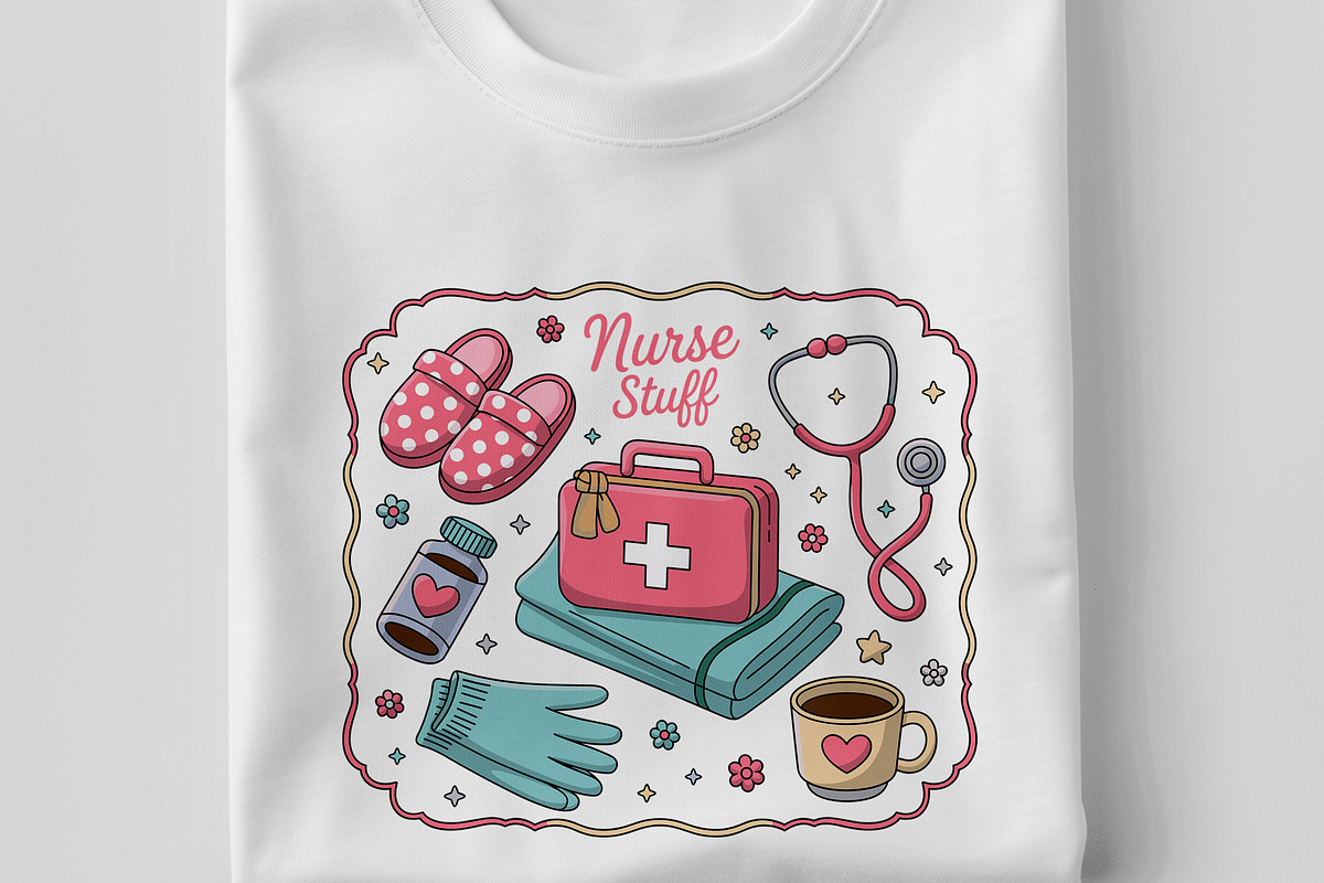 Nurse Stuff Png Registered Nurse Png, a Seasonal Illustration by Unique Design Team (Photo 2 of 7)