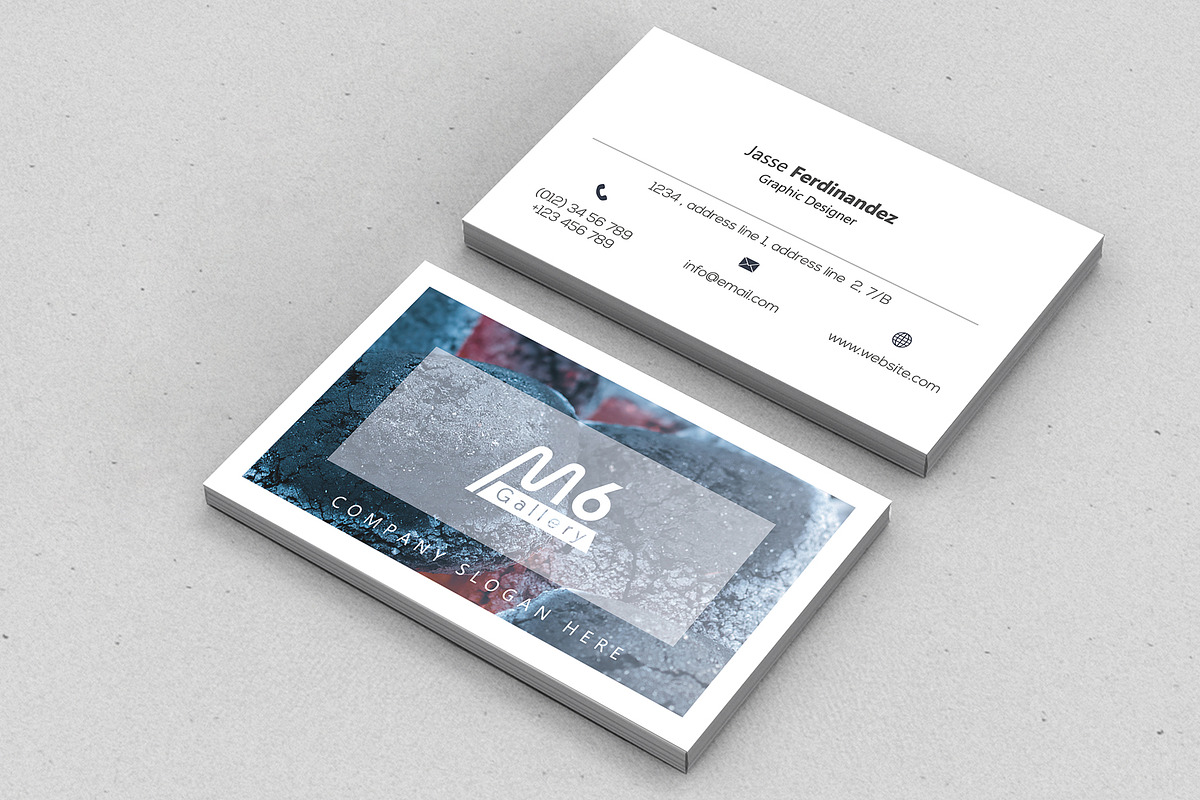 Unique 50 Business Card Bundle, a Business Card Template by M6 Gallery (Photo 72 of 151)