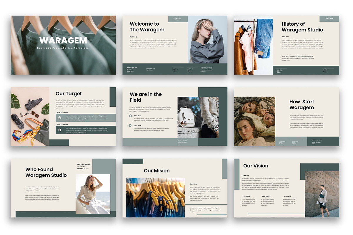 Waragem – Business Google Slide, a Presentation Template by kreatifreya (Photo 2 of 5)