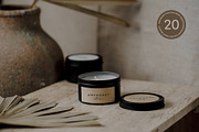 20 Boho Candle Jar Mockups, a Packaging Mockup by Artcoast Std. (Thumbnail 3 of 11)