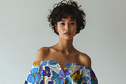 Off Shoulder Top Mockup, an Apparel Mockup by Nora Gad (Thumbnail 2 of 14)