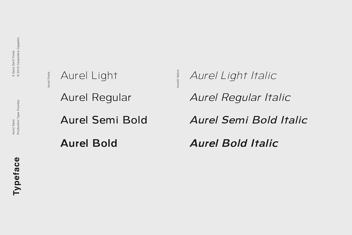 Aurel - An Open Sans Serif Typeface preview 2