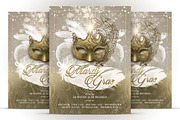 Mardi Gras Masquerade Ball Flyer, a Flyer Template by Ade Concept (Thumbnail 2 of 6)