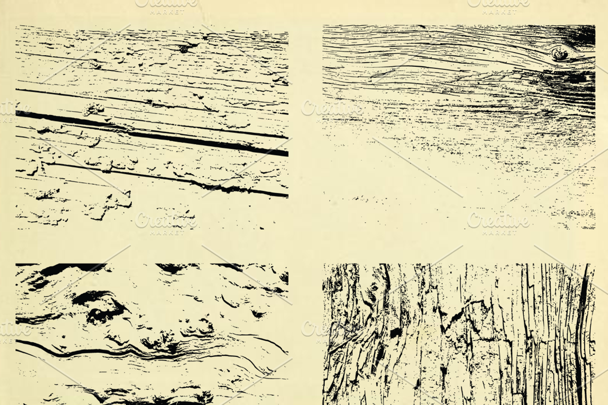24 Vector Wood Textures, a Texture Graphic by Bart Wesolek (Photo 2 of 5)
