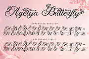 Agetya Butterfly, a Handwritten Font by Yoga Letter (Thumbnail 7 of 11)