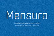 Mensura Font Family, a Sans Serif Font by Graviton Font Foundry (Thumbnail 1 of 4)