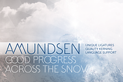 Amundsen Font, a Sans Serif Font by Juraj Chrastina (Thumbnail 1 of 2)