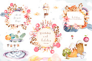 Sweet Dreams. Holiday watercolor set, a Decorative Illustration by Ann Art Houze (Thumbnail 4 of 13)