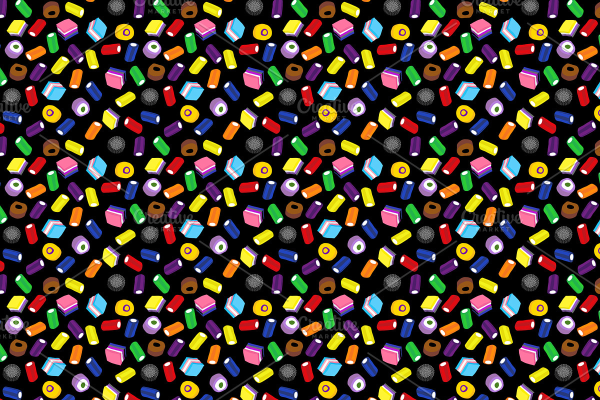 All Sorts Sweets in LGBTQ+ colours, a Pattern Graphic by Mintpoptrend (Photo 2 of 2)