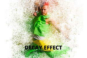 Decay Effect Photoshop Action