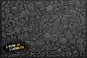 Holidays Objects & Elements Set, an Object Graphic by BALABOLKA (Thumbnail 4 of 4)