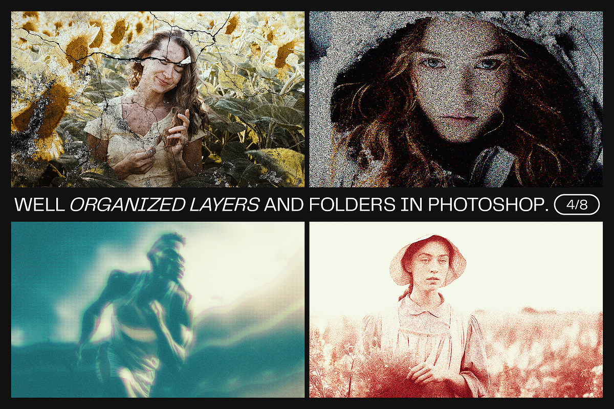 12 Photo Effect Templates, a Brushes & More by iDoodle Studio (Photo 4 of 6)