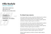 Ollie - Resume and Cover Letter, a Resume Template by Sleeper Labs (Thumbnail 4 of 5)