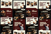 Figma Barbershop Landing Page, a Landing Page Template by Musara (Thumbnail 4 of 6)