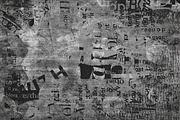 Text Collage Photoshop Brushes, a Brush Add-On by Heather Green Designs (Thumbnail 10 of 12)