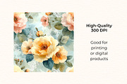 Cottagecore Linen Seamless Patterns, a Pattern Graphic by Anna Design Studio (Thumbnail 4 of 6)