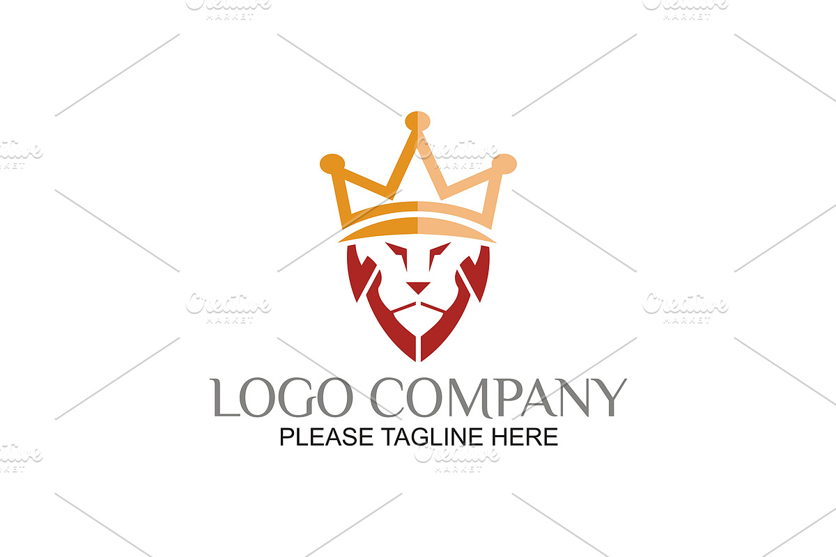 20 Logo Lion Templates Bundle, a Branding & Logo Template by Friendesigns (Photo 17 of 21)