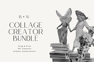 Black & White Collage Creator Bundle