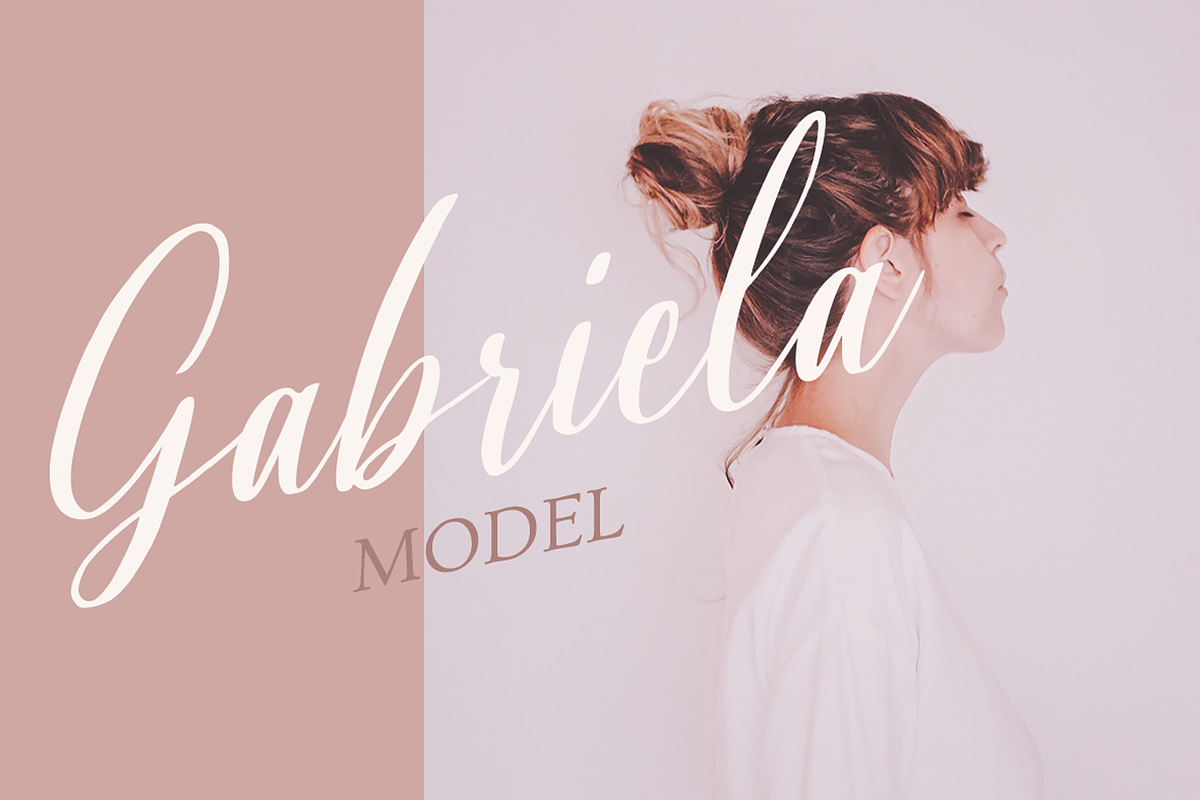 Agnetta - Calligraphy Font preview 3