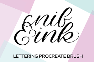 Nib and Ink Procreate Brush
