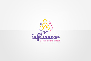 Social Media Marketing Logo Template