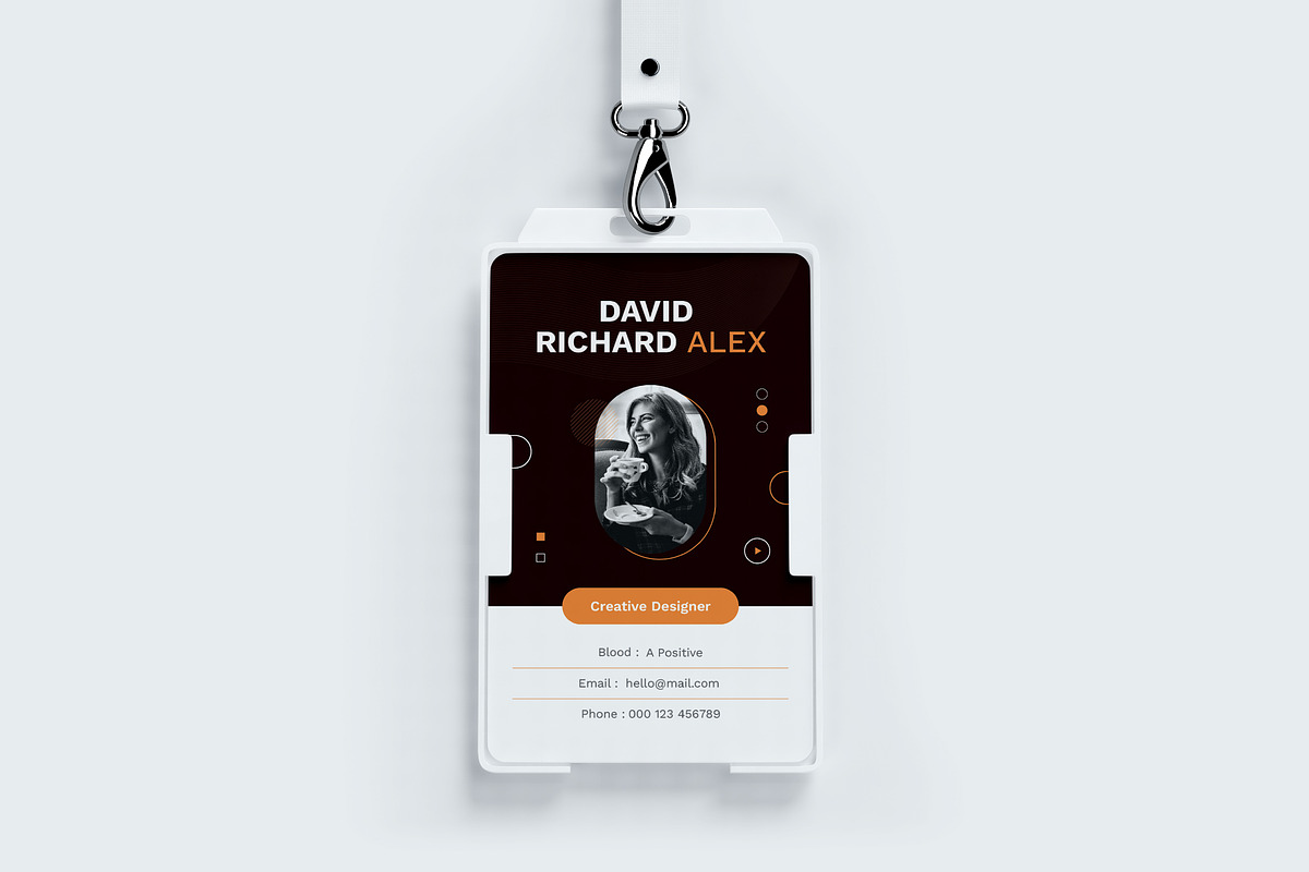 Id Card Design, a Stationery Template by Pixelpick (Photo 1 of 2)