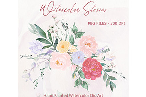 PNG Watercolor Stories 26