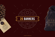 Emblem Creator all in one file -50%, a Branding & Logo Template by VP Fonts (Thumbnail 4 of 10)