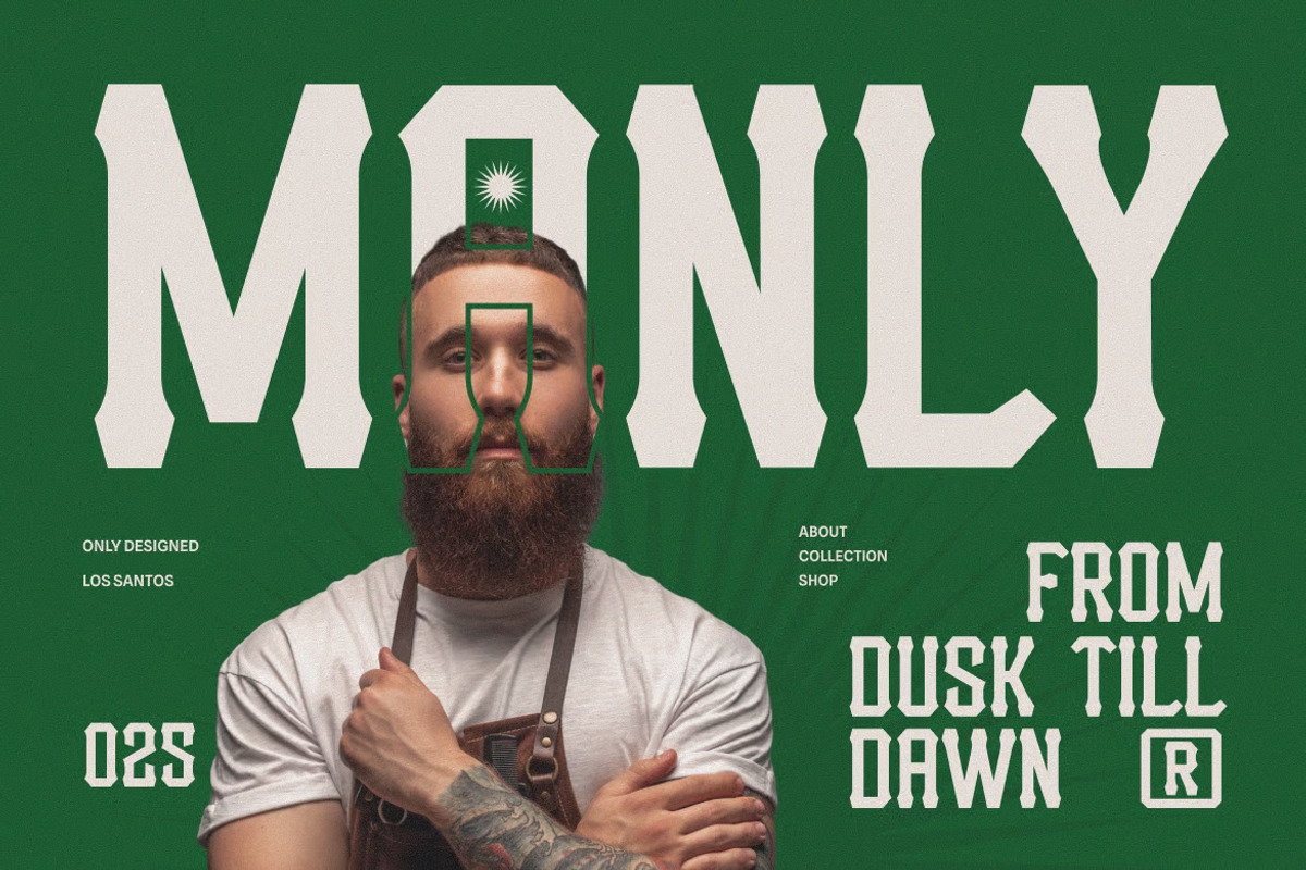 Maxgrit - Bold Vintage Display Font, a Serif Font by Brand Earth (Photo 3 of 7)