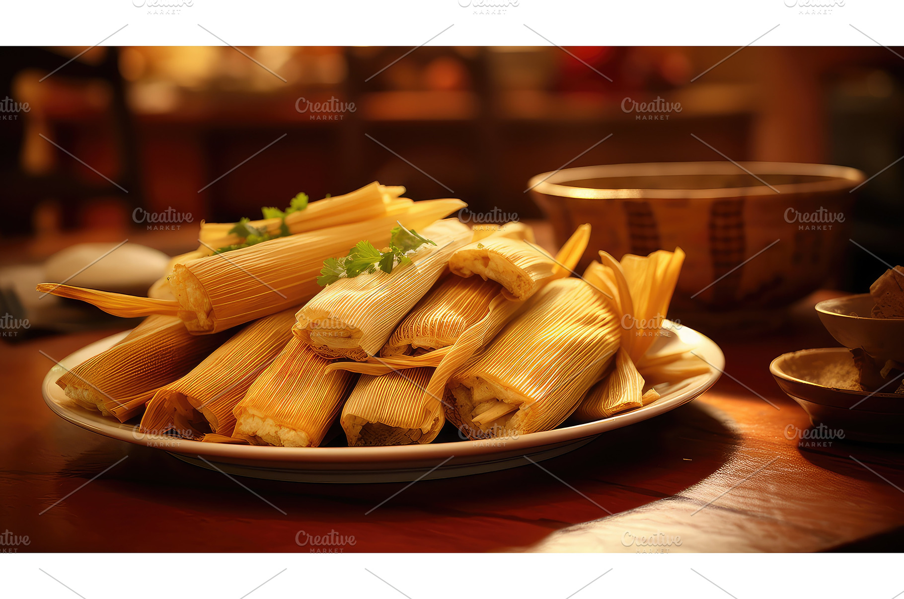 masa corn tamales ai generated, a Food & Drink Photo by pikepicture