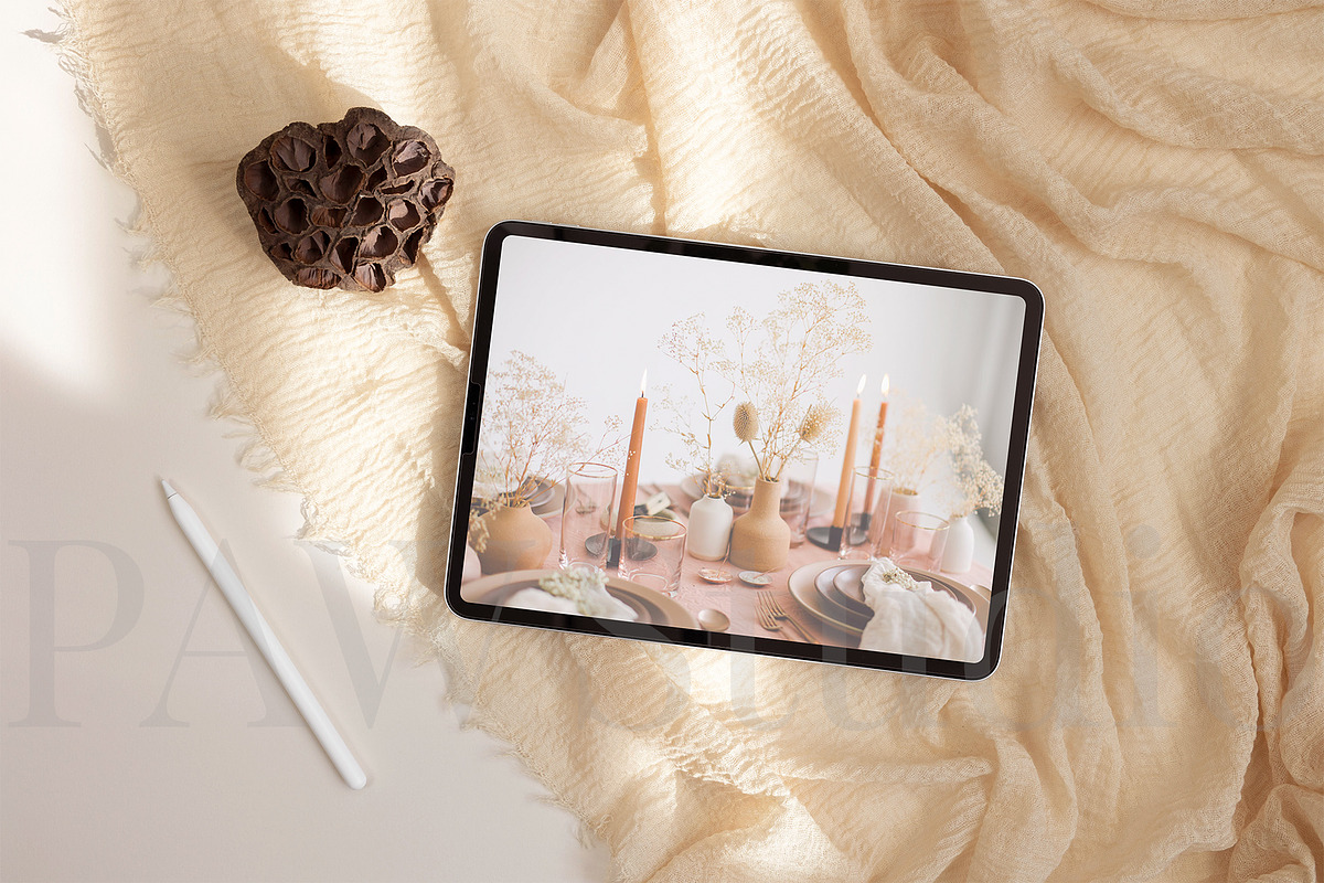 Device Mockup Tablet iPad, a Product Mockup by PawMockups (Photo 6 of 10)