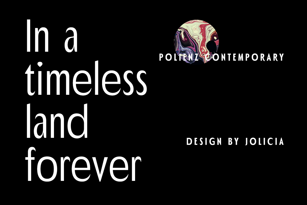 Polienz | Artdeco Font, a Sans Serif Font by Jolicia Type (Photo 9 of 19)