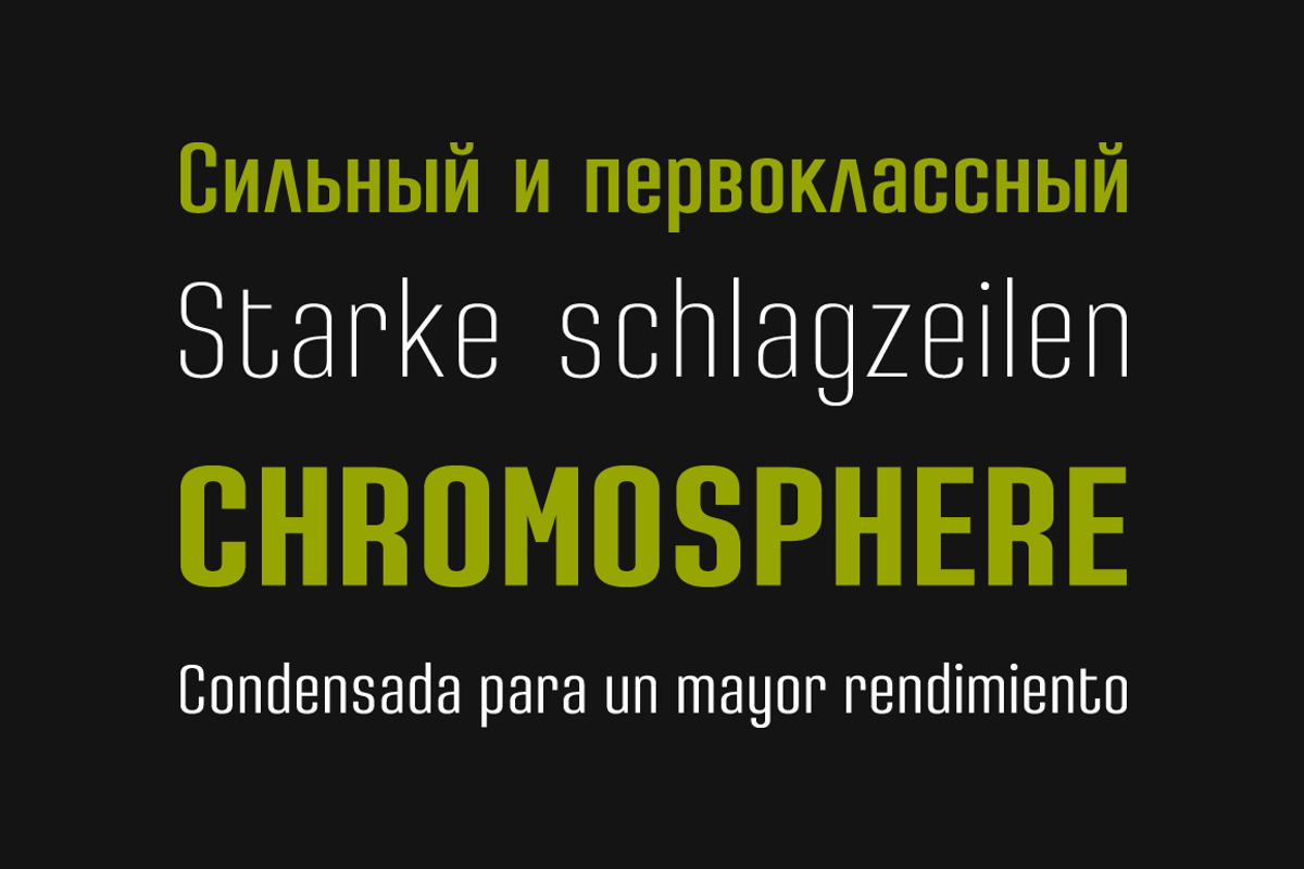 Densa Font Family, a Sans Serif Font by Graviton Font Foundry (Photo 3 of 6)
