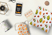 Fall in Love - Watercolor clipart, a Decorative Illustration by Astarte_design (Thumbnail 11 of 12)