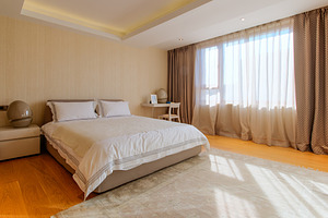 Bedroom containing apartment, bed, and bedroom
